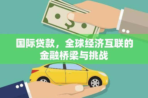 肥乡国际贷款，全球经济互联的金融桥梁与挑战