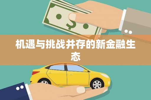 肥乡机遇与挑战并存的新金融生态