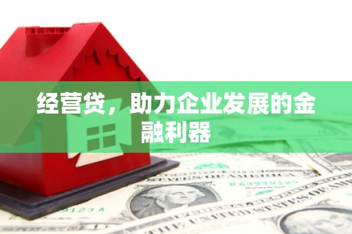 肥乡经营贷，助力企业发展的金融利器