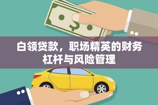 肥乡白领贷款，职场精英的财务杠杆与风险管理