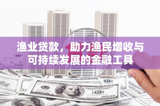 肥乡渔业贷款，助力渔民增收与可持续发展的金融工具