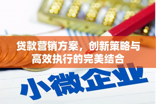 肥乡贷款营销方案，创新策略与高效执行的完美结合