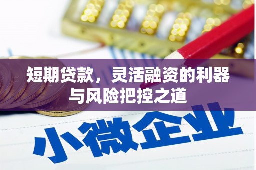 肥乡短期贷款，灵活融资的利器与风险把控之道