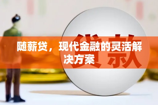肥乡随薪贷，现代金融的灵活解决方案