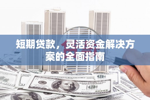 肥乡短期贷款，灵活资金解决方案的全面指南
