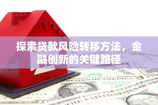 肥乡探索贷款风险转移方法，金融创新的关键路径