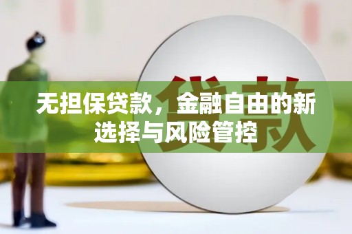 肥乡无担保贷款，金融自由的新选择与风险管控