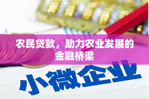 肥乡农民贷款，助力农业发展的金融桥梁