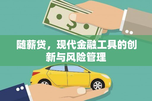 肥乡随薪贷，现代金融工具的创新与风险管理