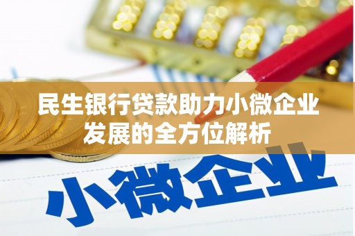 肥乡民生银行贷款助力小微企业发展的全方位解析