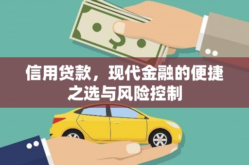 肥乡信用贷款，现代金融的便捷之选与风险控制