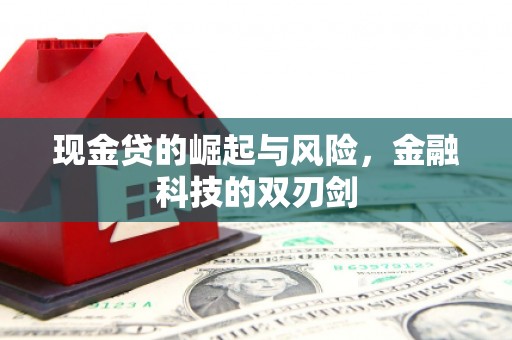 肥乡现金贷的崛起与风险，金融科技的双刃剑