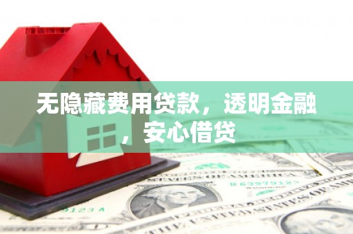 肥乡无隐藏费用贷款，透明金融，安心借贷
