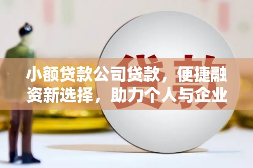 肥乡小额贷款公司贷款，便捷融资新选择，助力个人与企业成长