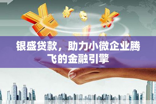 肥乡银盛贷款，助力小微企业腾飞的金融引擎