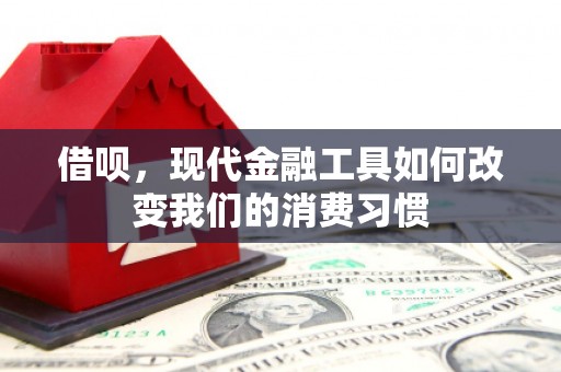 肥乡借呗，现代金融工具如何改变我们的消费习惯