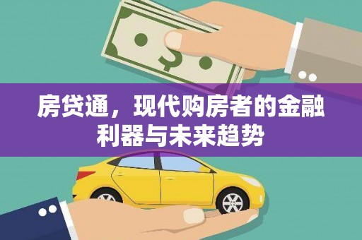 肥乡房贷通，现代购房者的金融利器与未来趋势