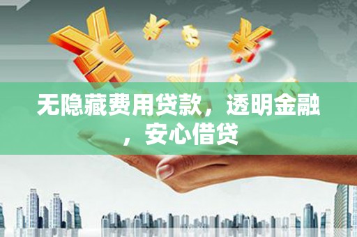 肥乡无隐藏费用贷款，透明金融，安心借贷