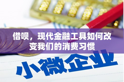 肥乡借呗，现代金融工具如何改变我们的消费习惯