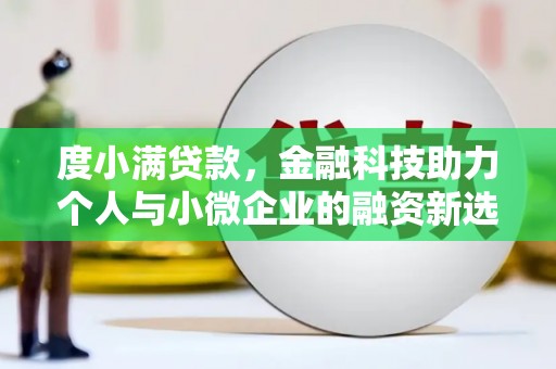 肥乡度小满贷款，金融科技助力个人与小微企业的融资新选择