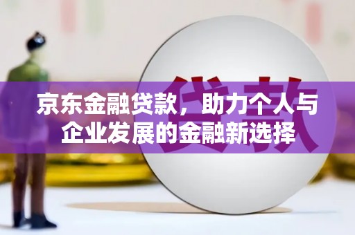 肥乡京东金融贷款，助力个人与企业发展的金融新选择