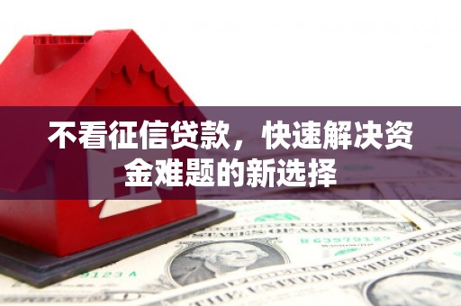 肥乡不看征信贷款，快速解决资金难题的新选择
