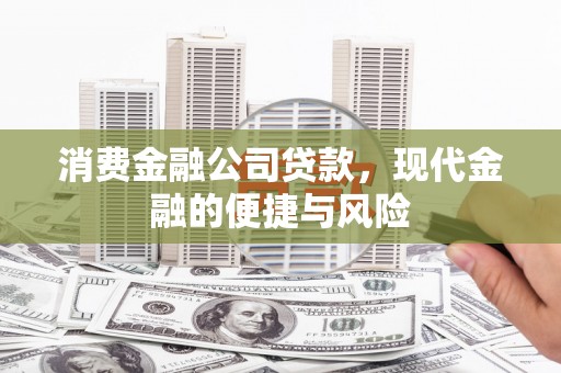 肥乡消费金融公司贷款，现代金融的便捷与风险