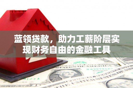 肥乡蓝领贷款，助力工薪阶层实现财务自由的金融工具