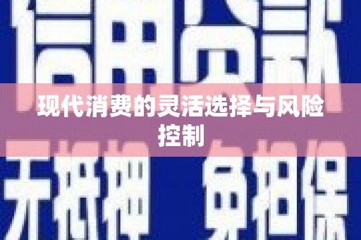 肥乡现代消费的灵活选择与风险控制