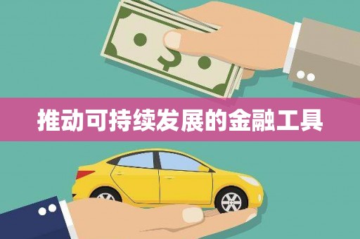 肥乡推动可持续发展的金融工具