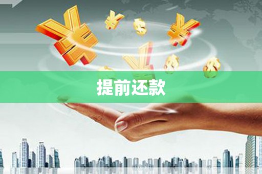 肥乡提前还款