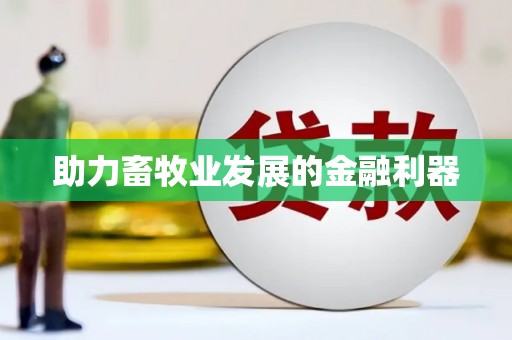 肥乡助力畜牧业发展的金融利器